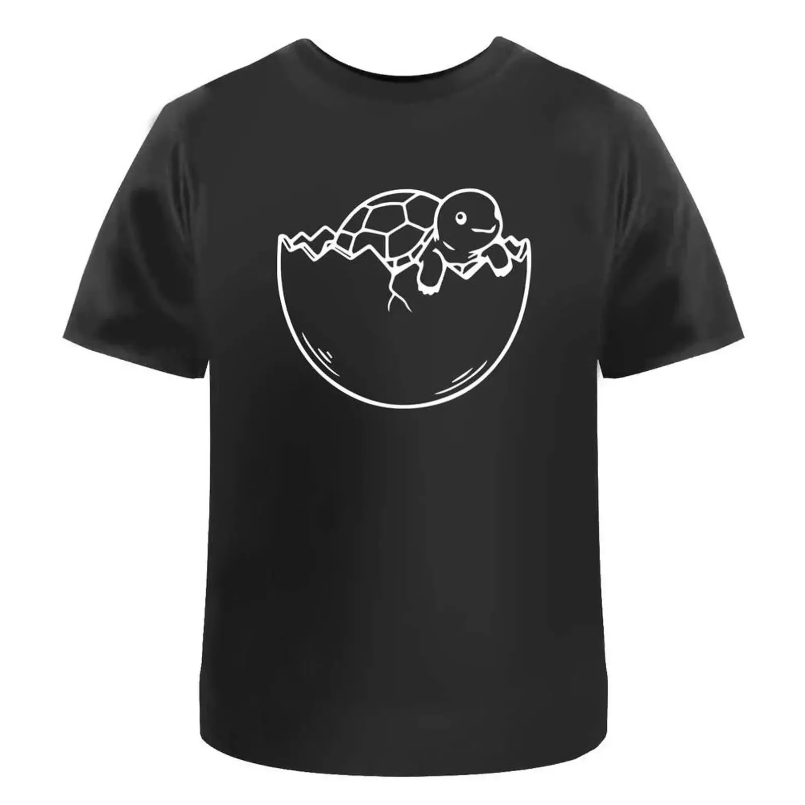 T Shirt quot Baby Turtle Hatching 100 Baumwolle S XXL TA058587 vintage Washed Comfortable fashion Top For Everyday Wear homme
