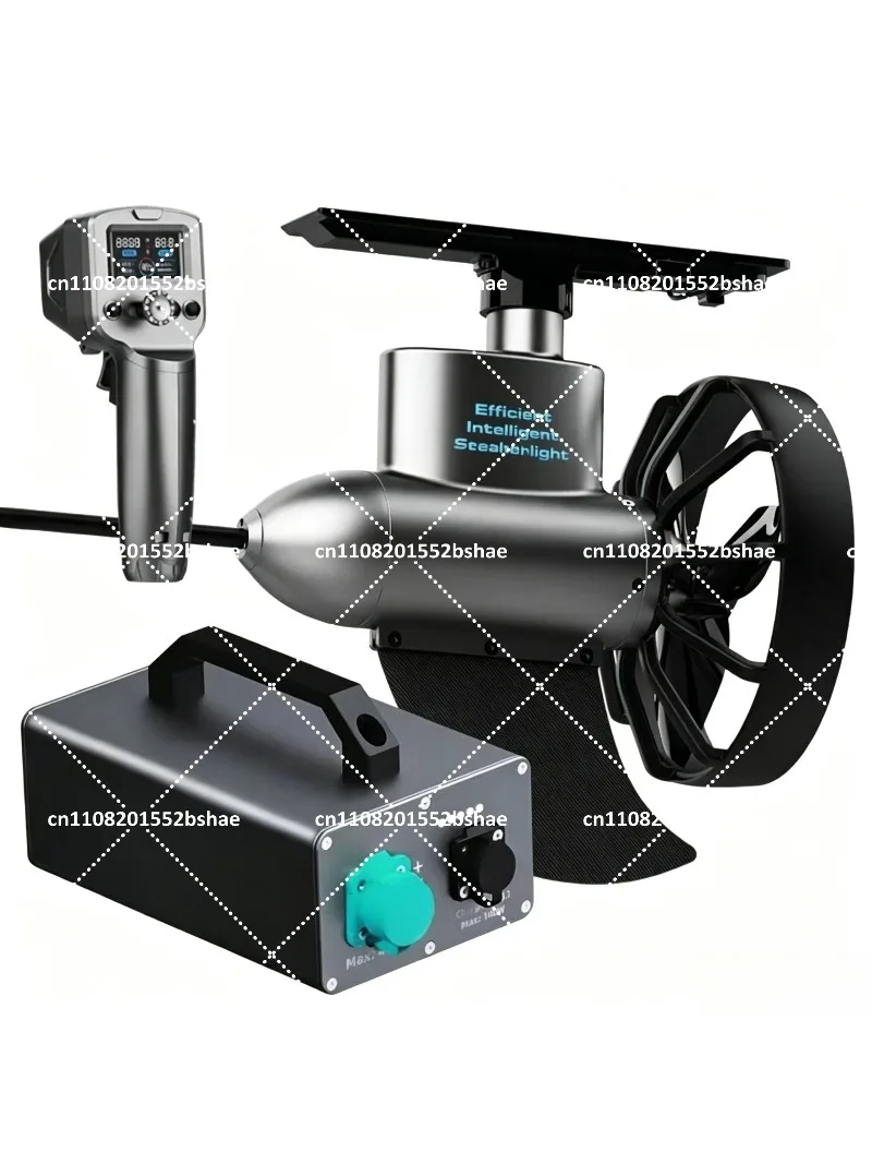 Electric Thruster for Inflatable Paddle Boards, Kayaks, and Backpack Boats, Long Run Time