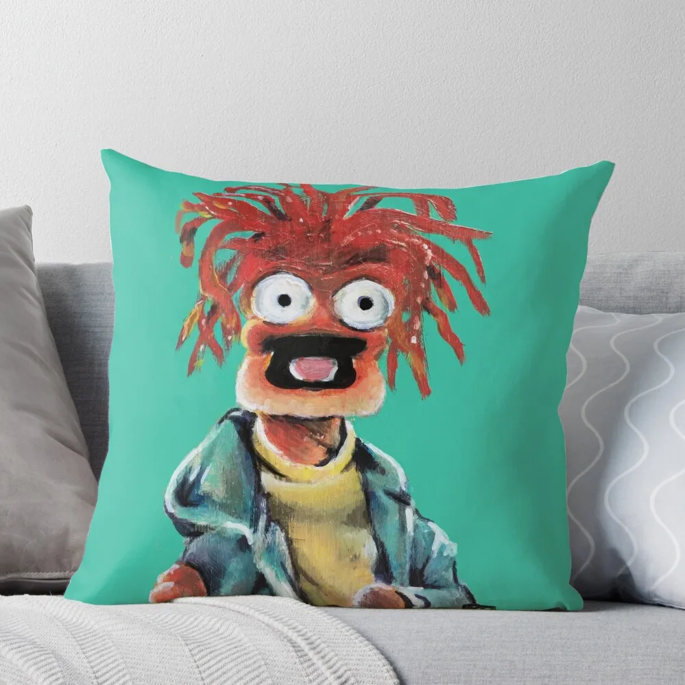 

Pepe The King Prawn Fan Art Throw Pillow christmas ornaments 2024 Cushions For Children Pillow Covers Decorative