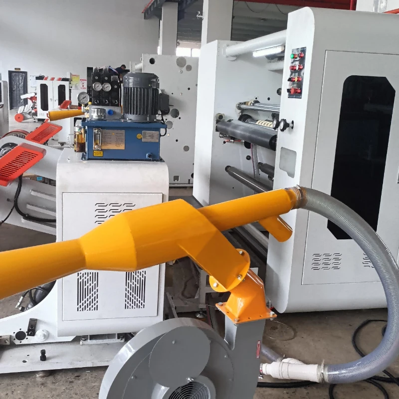 Slitting Rewinding Machine High Speed Precision Slitter Rewinder for Adhesive Label Paper and Film Rolls with PLC Control System