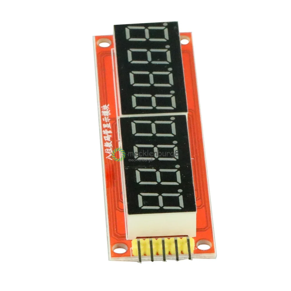 

1PCS MAX7219 8-digit LED Display 7 segment SPI digital tube Control Module for Arduino Raspberry Pi for Micro Controller NEW