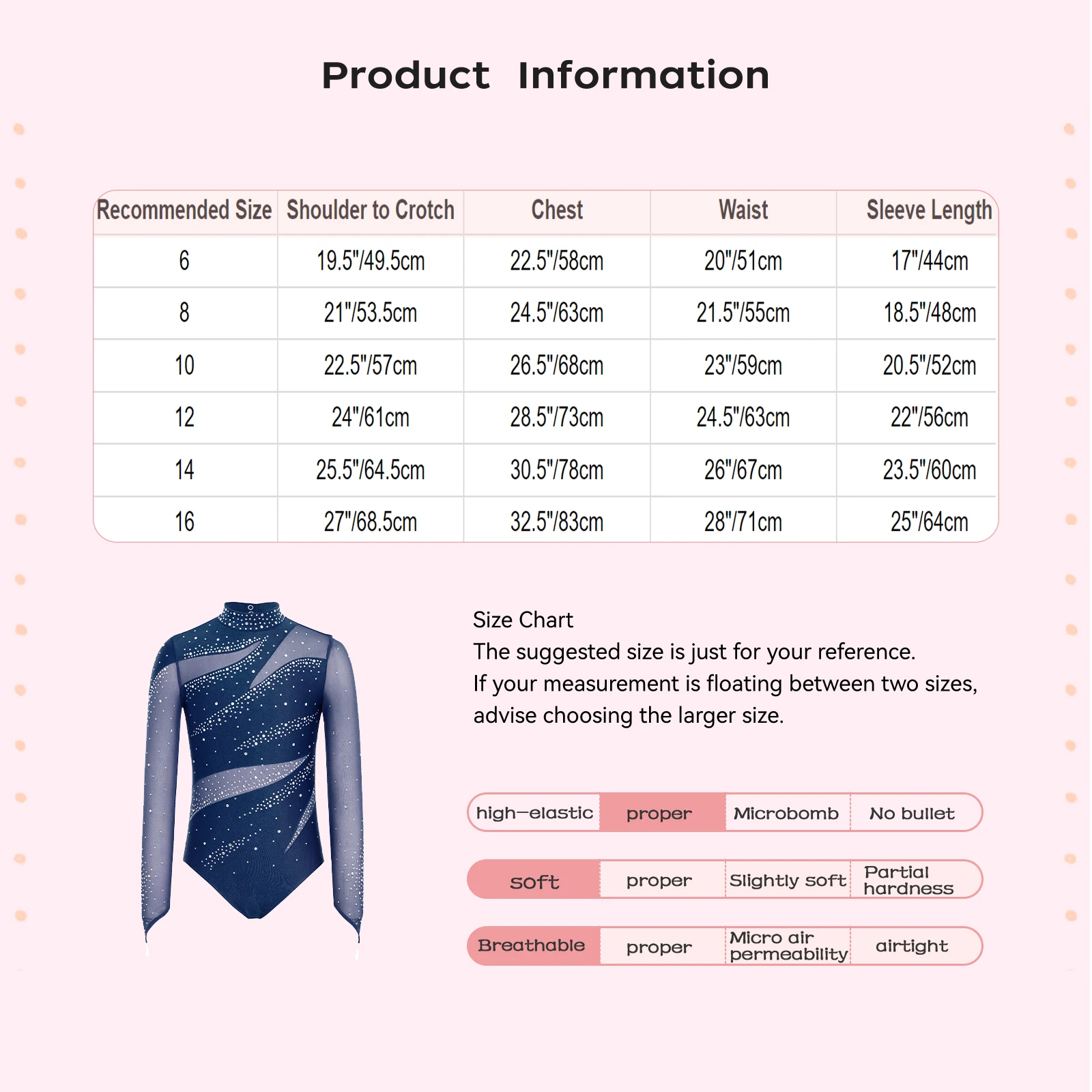

Kids Girls Ballet Jersey Rhythmic Gymnastics Jumpsuits Leotard Children's Shiny Rhinestones Bodysuit Figure Skating Costume