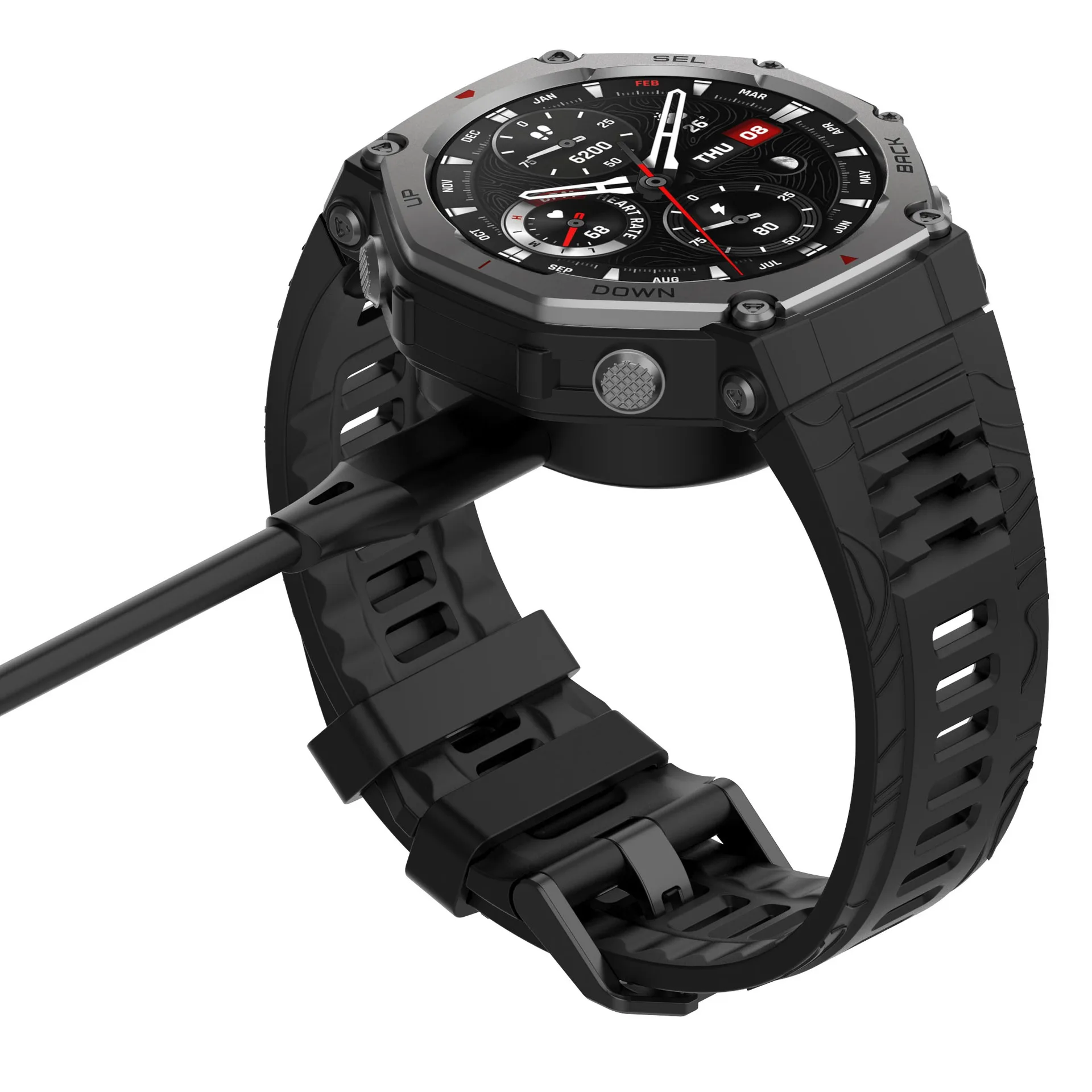 

Зарядное устройство для Amazfit Balance A2286/ Balance 2 A2429/T-Rex 3, умные часы, подставка для зарядки, док-станция, кабель, магнитный шнур, зарядное устройство