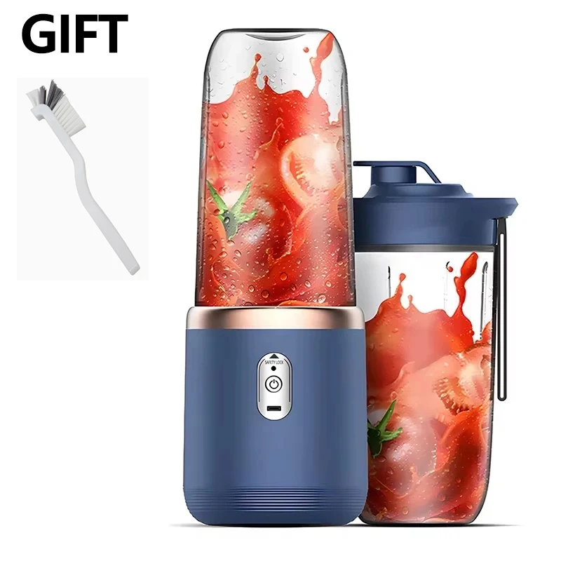 mini-liquidificador-portatil-usb-copo-individual-ou-duplo-para-viagem-para-batidas-de-frutas-e-vegetais-com-escova-de-limpeza