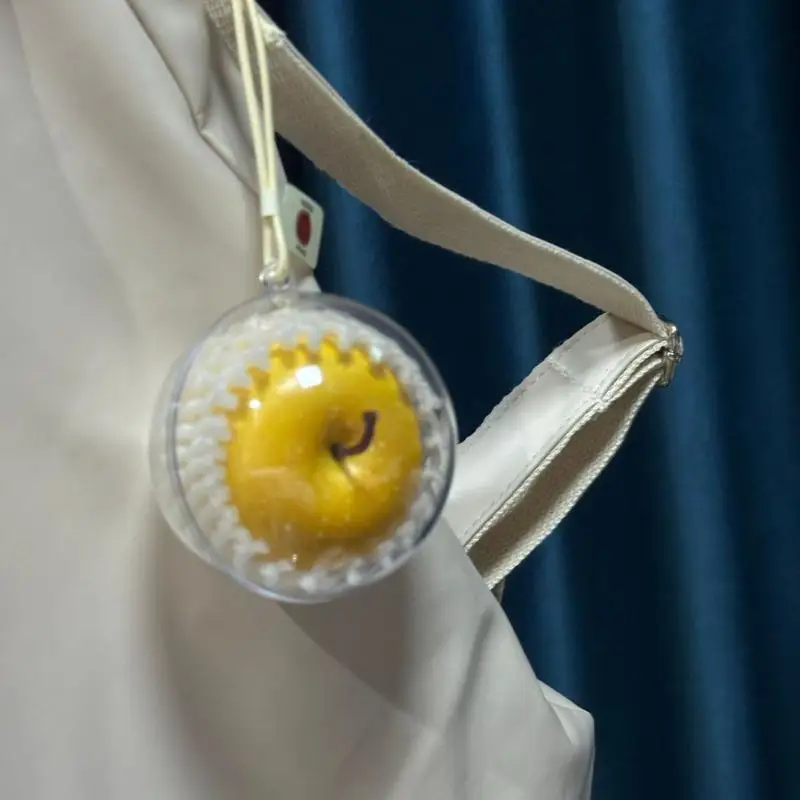 مقلد الفاكهة المفاتيح سيارة زخرفة لطيف رغوة الفاكهة قلادة الديكور حقيبة سحر الشنق اكسسوارات الديكور الداخلي للسيارات