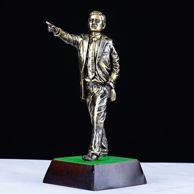 

Football match trophy - Best Outstanding Instructor - Mourinho Master of Tactics Award Model Ornament