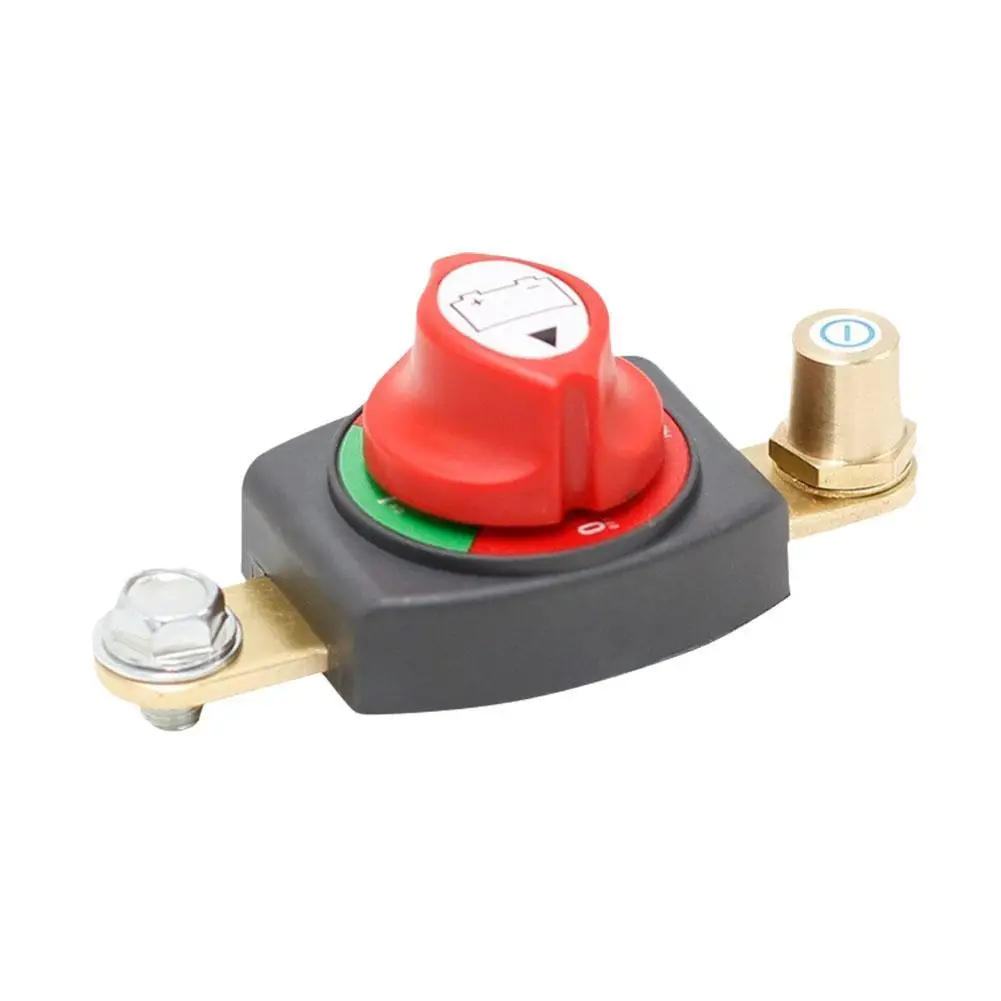 

12V 300A Key Battery Selector Isolator Disconnect Rotary Switch Circuit Cutter For Camper Car Auto RV Marine