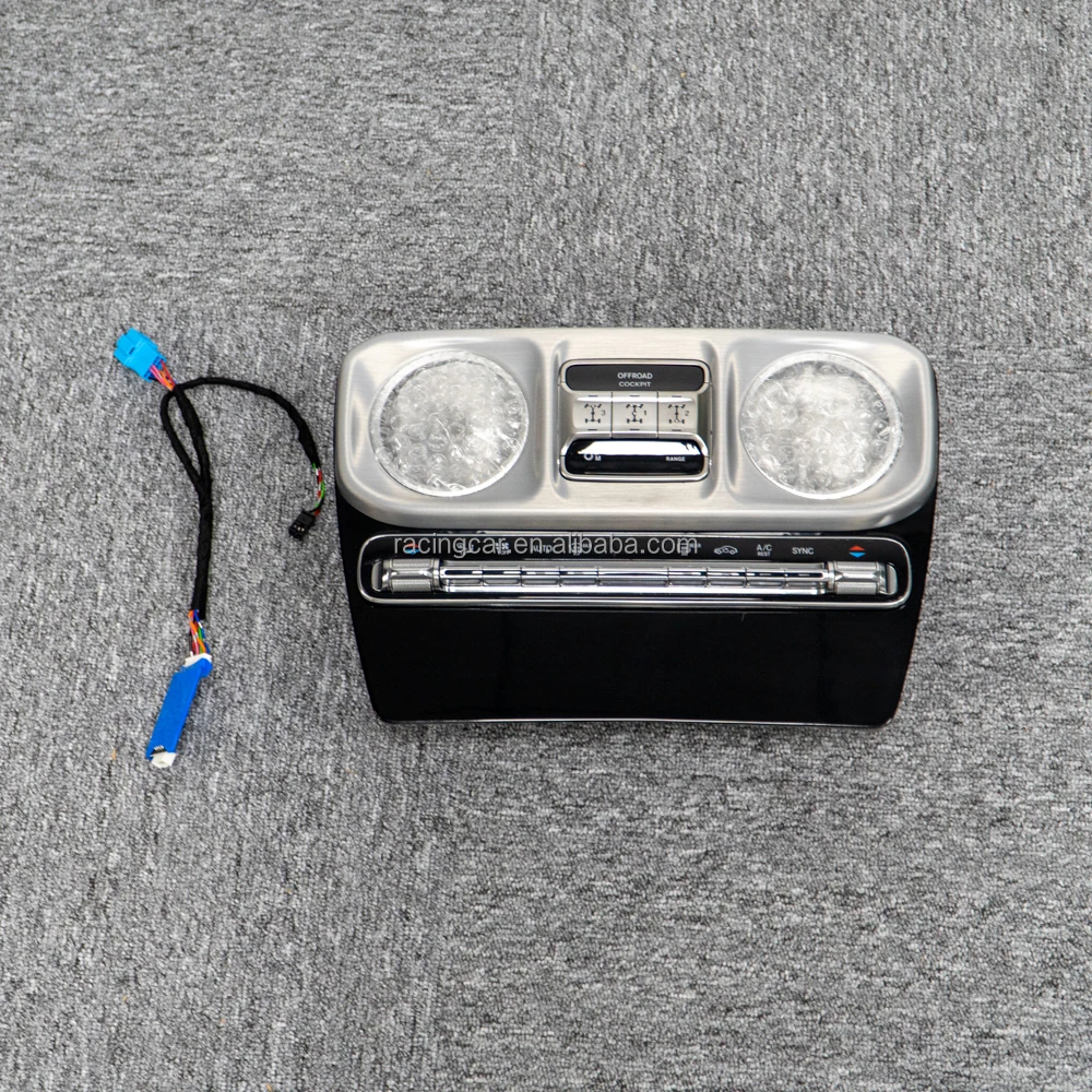 Center Console Control Panel Upgrade W464 G Class Facelift to W465 Style Interior Modification Kit for Mercedes benz