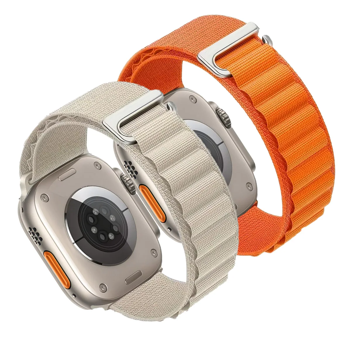 Alpine Loop Strap for Apple Watch Band Ultra 2 3 4 49mm 46mm 45mm 44mm 42mm 40mm 38mm Nylon Bracelets iWatch SE Series 12 11 10