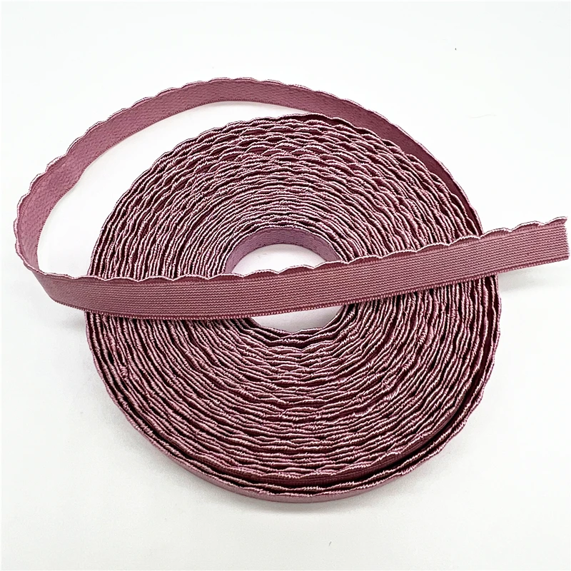 Elastic Crescent Lace Ribbon for Sewing, 10mm Width