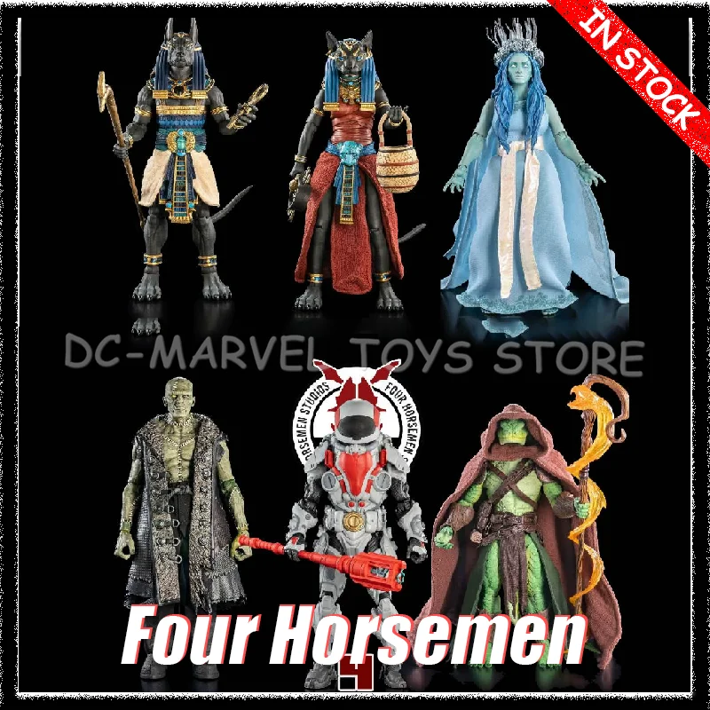 

In Stock Four Horsemen Studio Mythic Legions 2025 Retailer Appreciation Wave Bastet Anubis Frankenstein Monster Action Figure