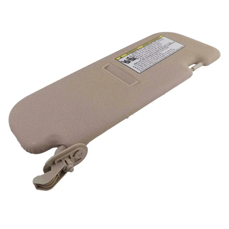 New Beige Driver‑Left Sun‑Visor 852103X000T 852103X000TX For Hyundai Elantra 2011‑2016 With Vanity‑Mirror Interior Sun‑Shield
