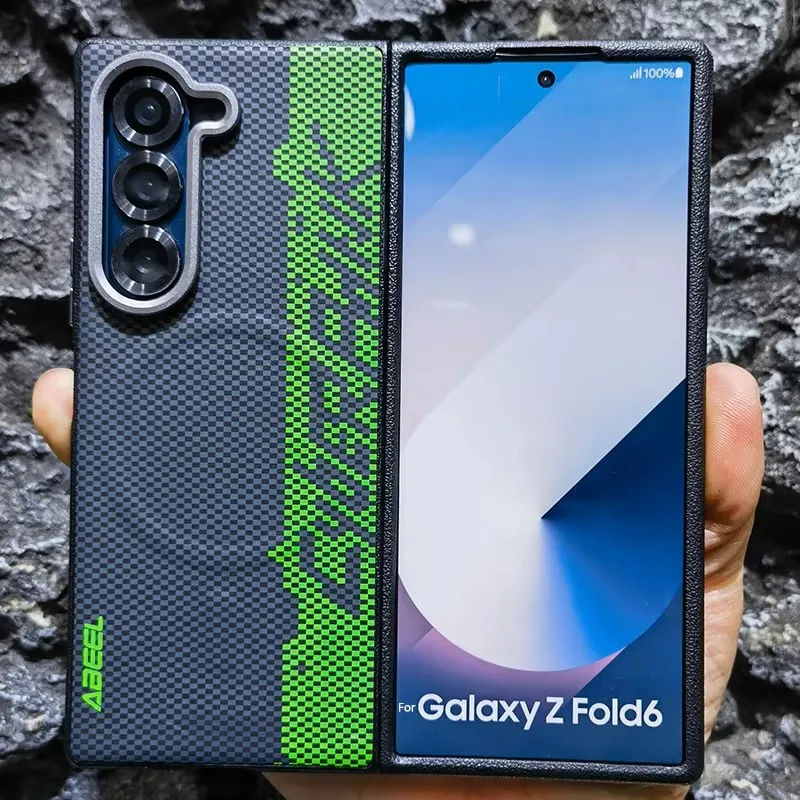 Unique personality Magsafe Case For Samsung Galaxy Z Fold6 Fold 7 6 5 / Z Fold SE Magnets Magnetic Wireless Charging Shell