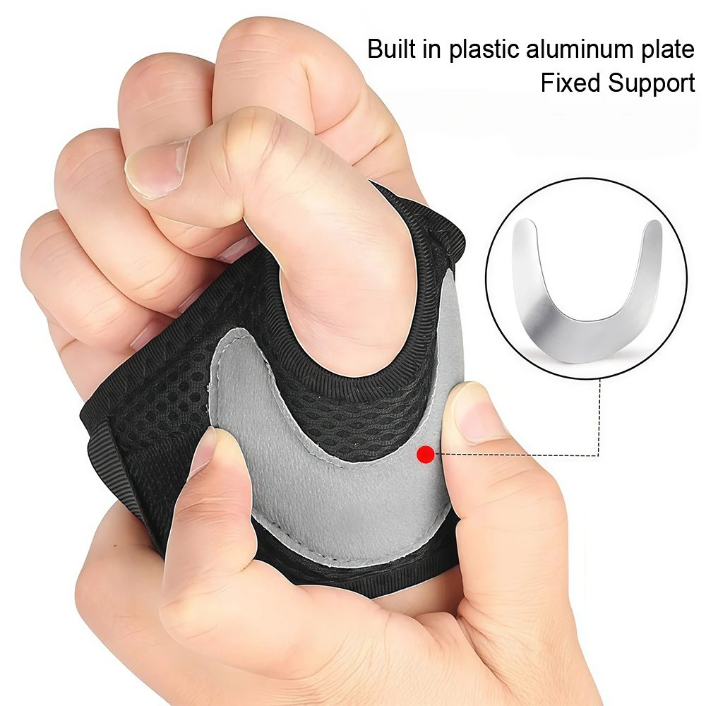 1/2Pcs Adjustable Thumb Brace Splint CMC Joint Stabilizer with Aluminum Support Strip,Compression Wrist Support for Sports Work