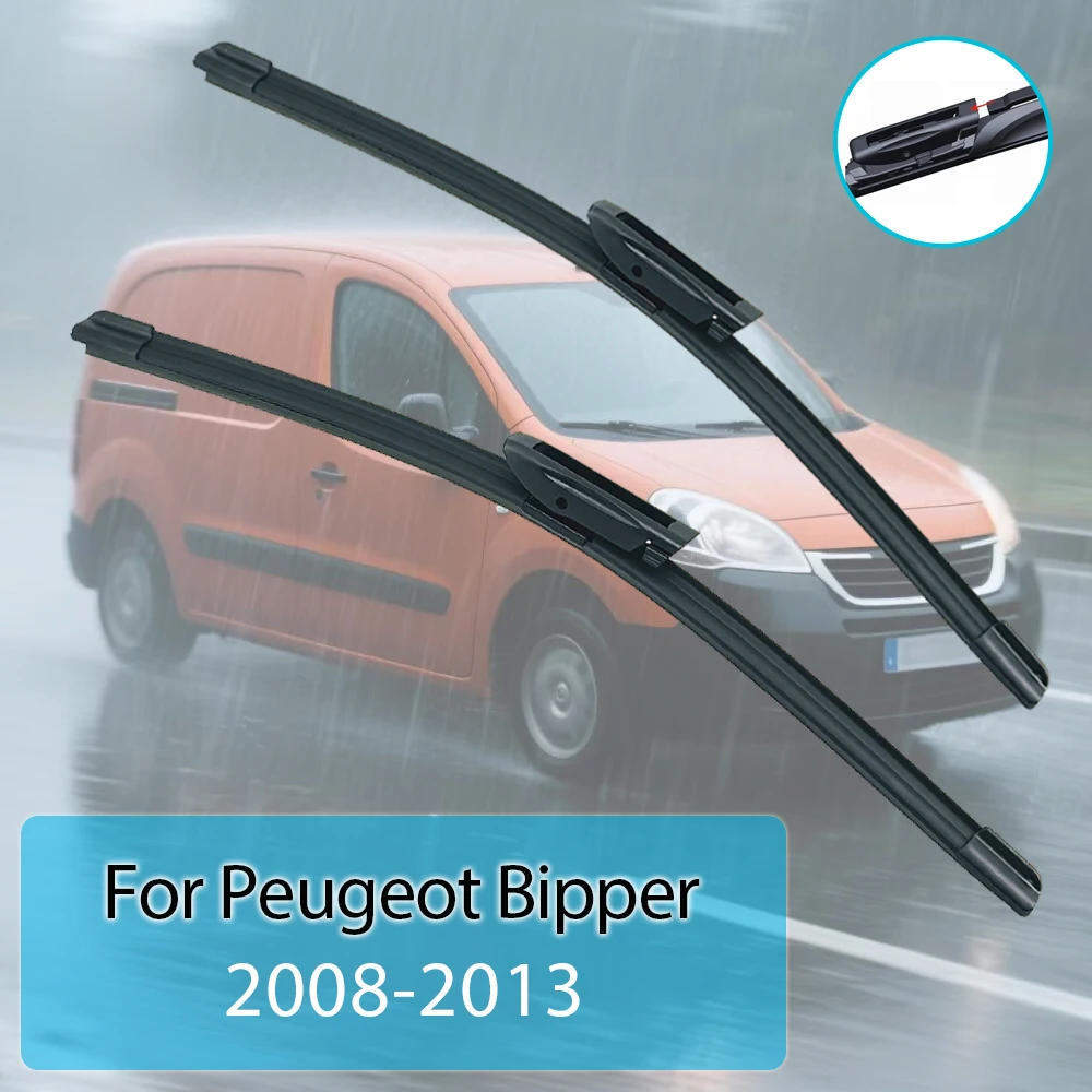 

Для Peugeot Bipper 2008-2013 26 ''+ 19'' щетка стеклоочистителя автомобиля передние дворники подходят байонетный рычаг лобовое стекло автомобильные щетки стеклоочистителя