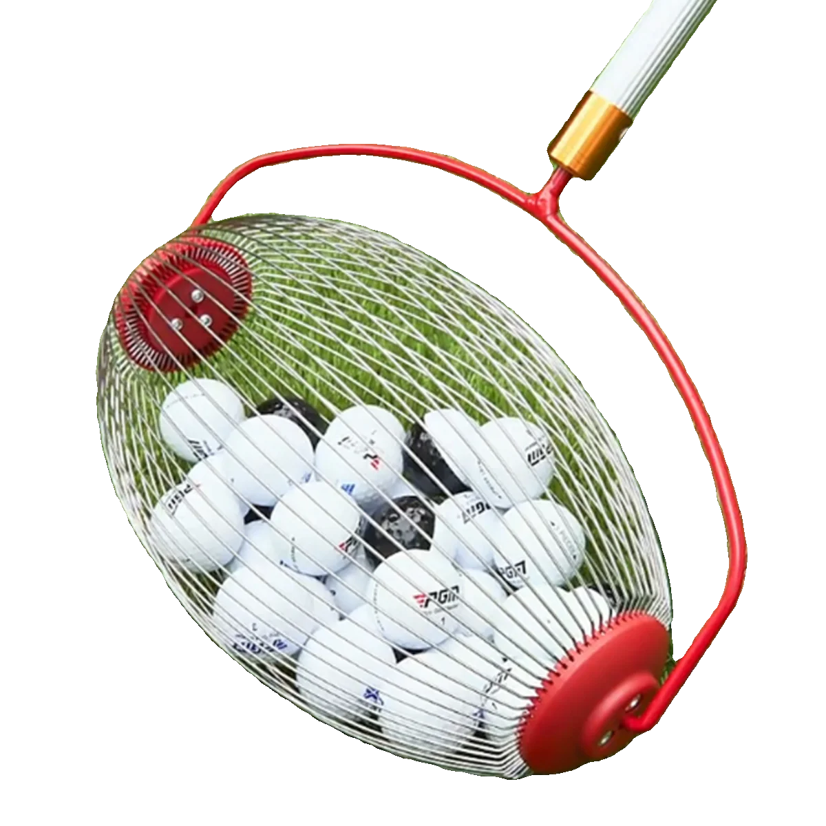 

Golf Picker Indoor Outdoor Grass Retractable No-Bend Fishing Cone
