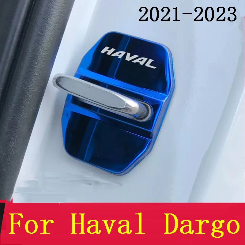 For Haval Dargo 2021-2023 Car Styling Door Lock Protective Cover Door Stopper Decorations Accessories Accessories