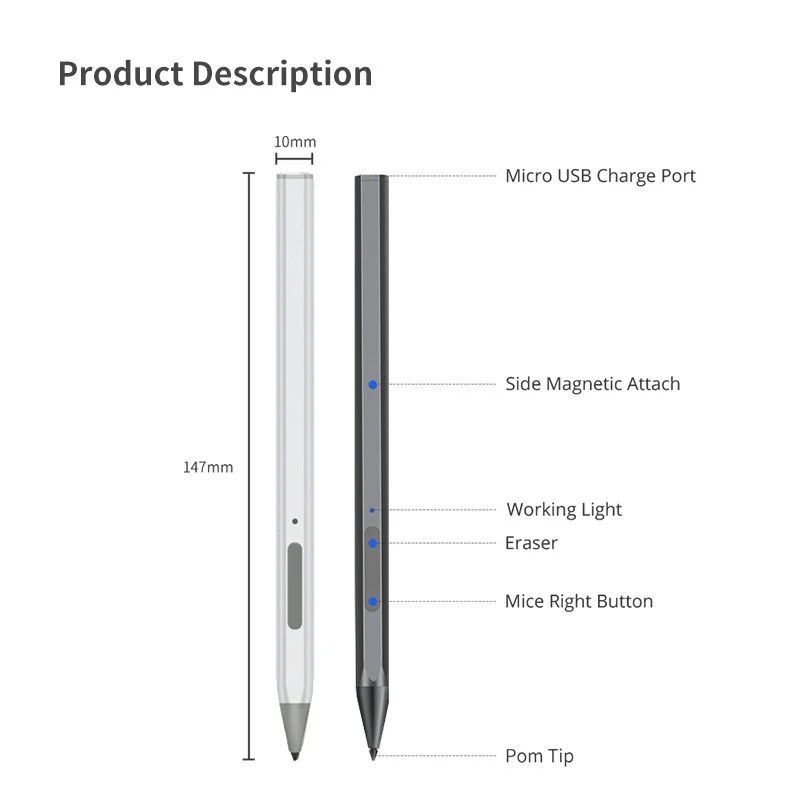 New Stylus Pen For Tab P11 Pro TB J706F Tablet Pen Rechargeable For Xiaoxin Pad Pro 11.5