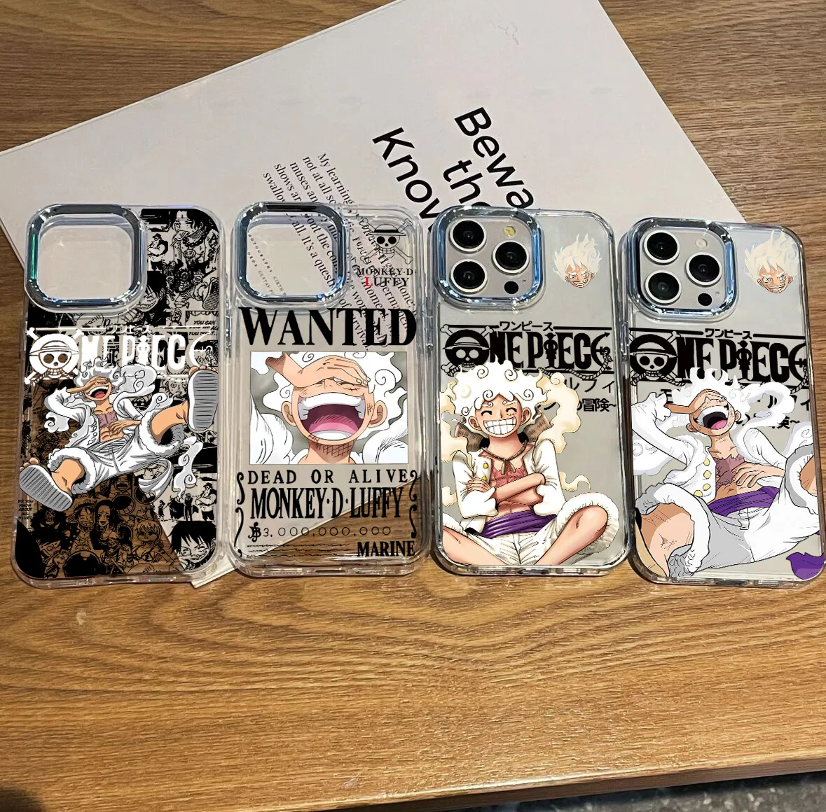 Piece One Hot Phone Case for Samsung Galaxy S26 S25 S24 S23 S22 S21 S20 Note20 FE Ultra Edge Plus 4G 5G Transparent Soft Cover