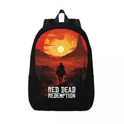 Red Dead Redemption Sun College Bag Arthur Morgan Female Multi-Function Journey Back To School Gift zainetto con chiusura a cerniera