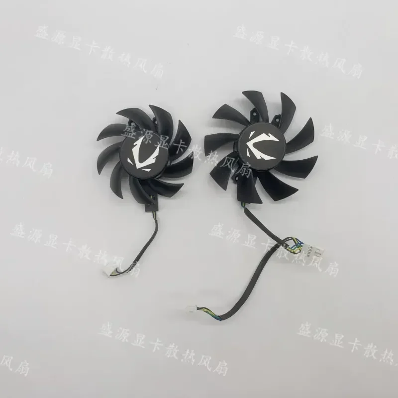 For ZOTAC Zotye GTX 1660 Super and GTX 1660 Ti Graphics Card Twin Fan Cooling Replacement