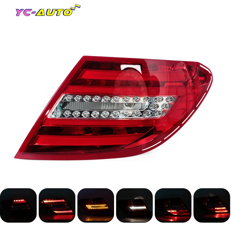 

LED Rear Bumper Tail Lamp Stop Signal Light For Mercedes Benz W204 C180 C200 C220 C260 C280 C300 2011 2012 2013 2014 2049060503
