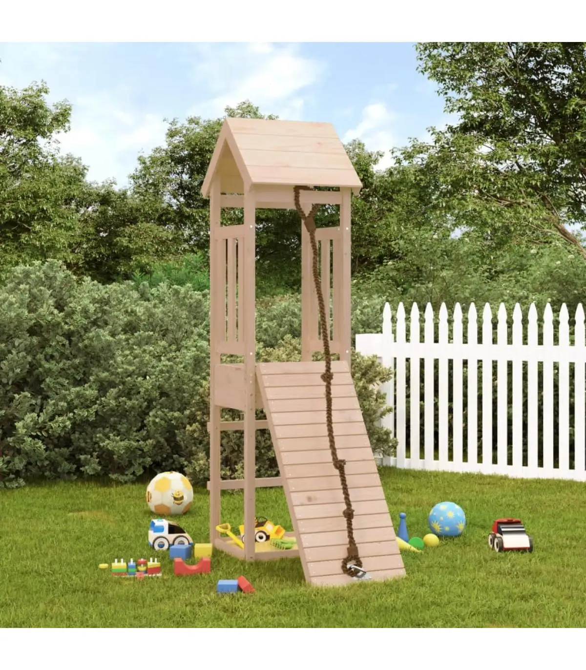 Rock rock solid wood climbing wall Playhouse