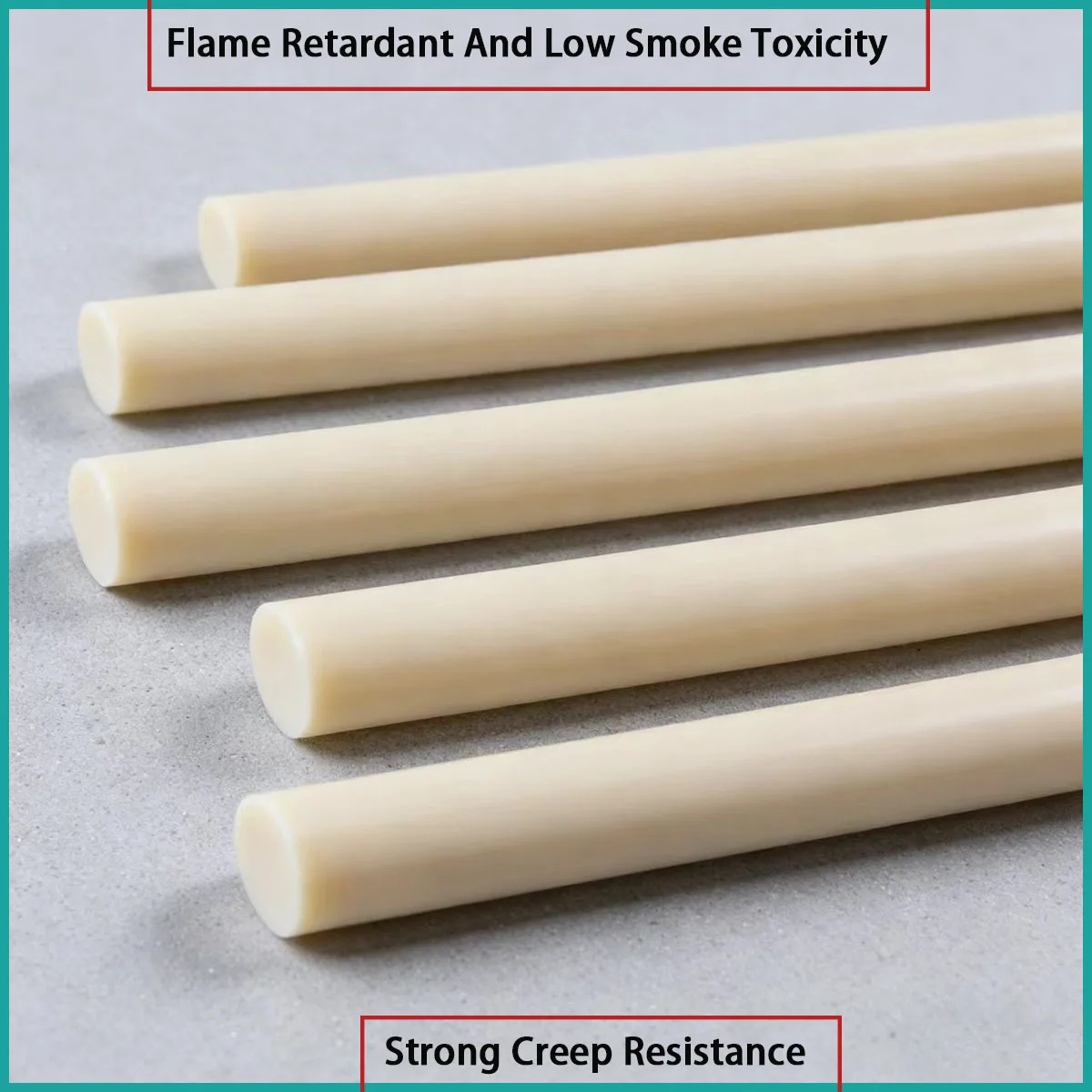 Diameter 8-30mm PEEK round rods are used in fields such as aerospace, automotive, electronics, medical, and high-end machinery.