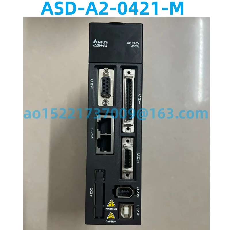 Original ASD-A2 Second-hand 9-layer new test is 100% OK AC Servo driver ASD-A2-0421-M 400W  ASDA20421M 0.4KW