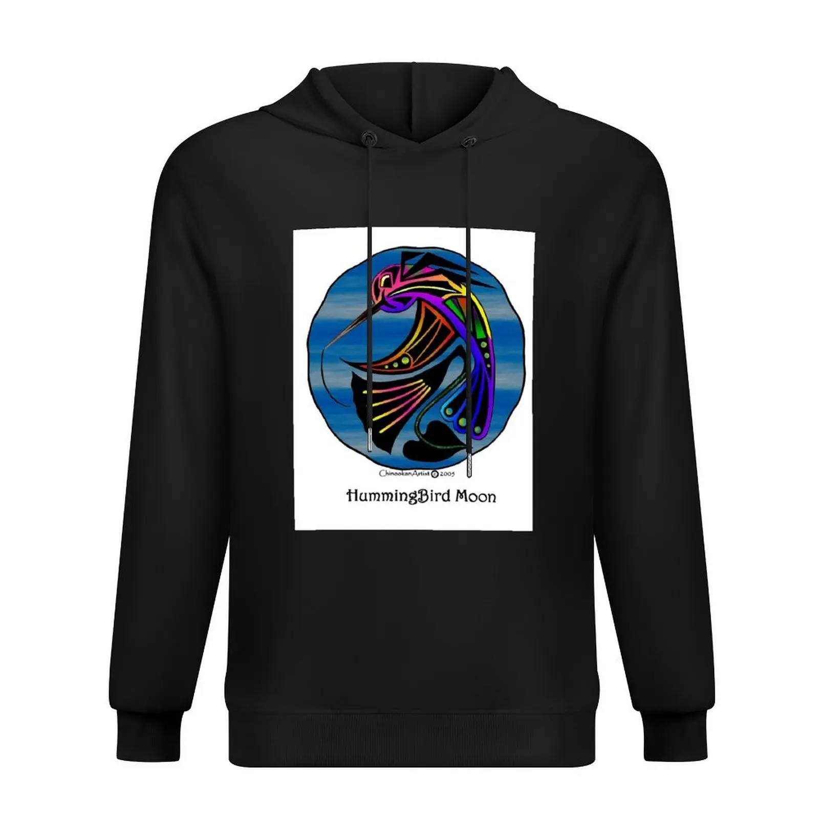 

HummingBird Moon 2005 (Stained Glass) Hoodie hooded shirt men's sweat-shirt set men clothes blouse men's oversize hoodie
