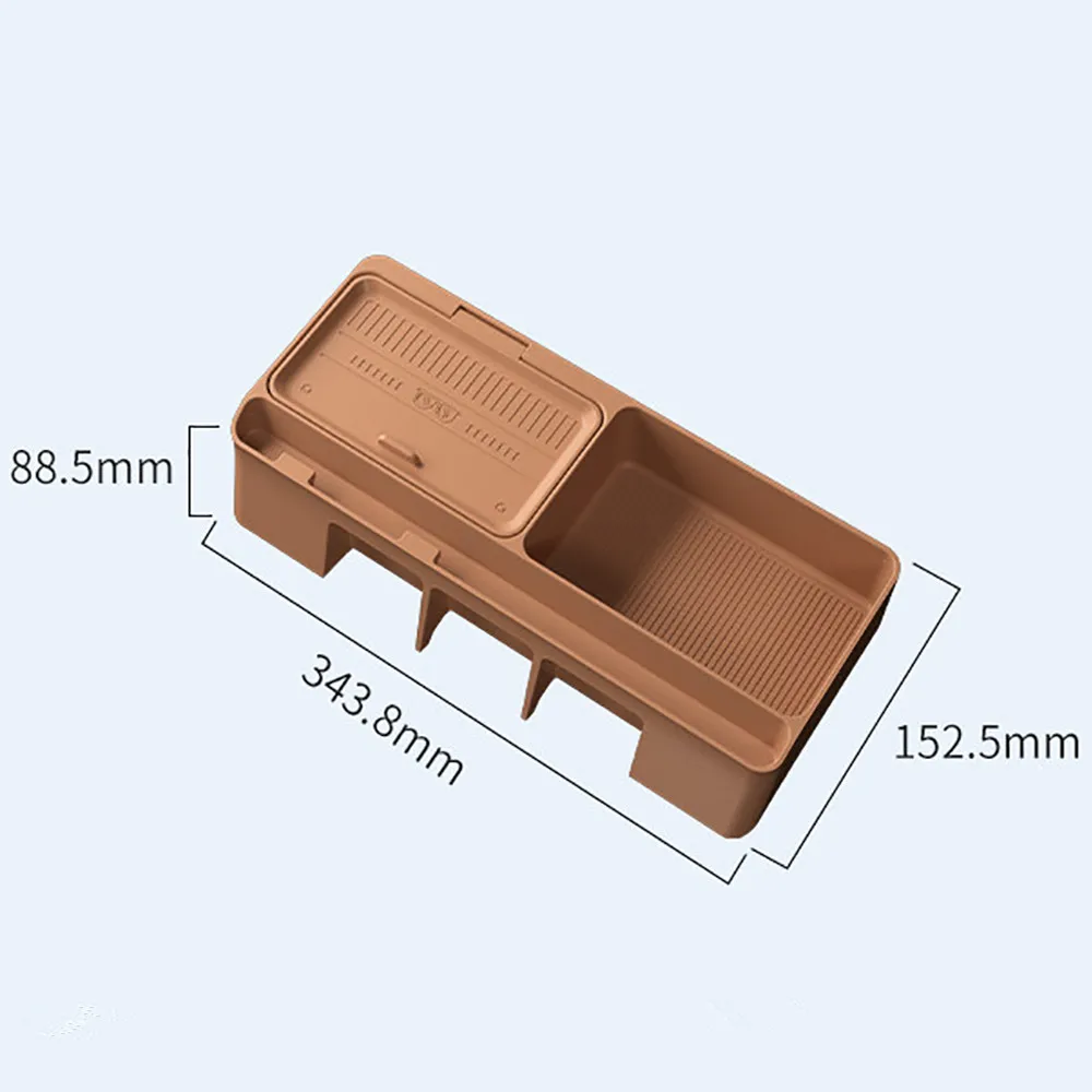 Car Navigation Screen Rear Storage Box For CHERY ICAR V27 2025 2026 Modified Silicone Automotive Interior Storage Accessories - view 2