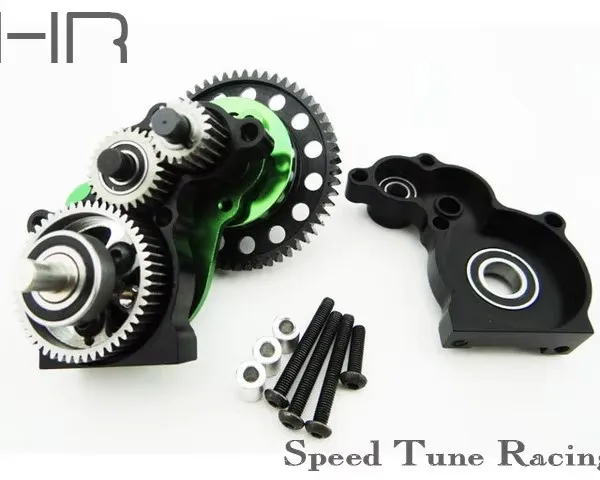 Pure metal central gearbox assembly for Axial SCX10 32P 57T