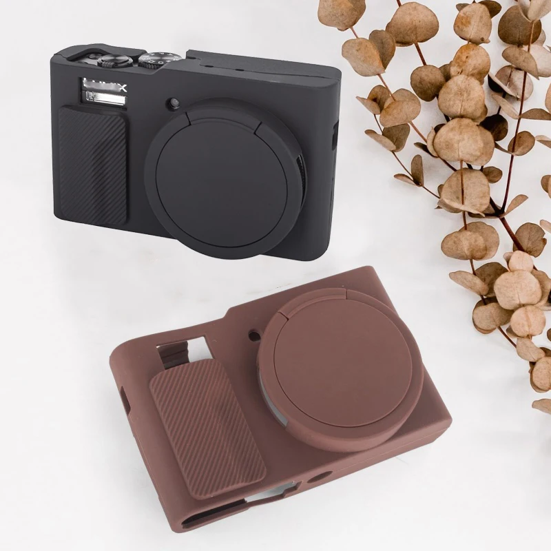 Funda de silicona suave para cámara Panasonic Lumix TZ99 ZS99, funda protectora para lente, funda protectora a prueba de golpes