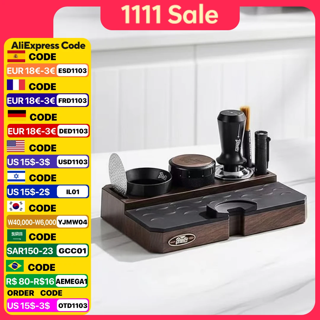 Espresso Tamper Station - Stojak na portafiltry do kawy 51-58mm