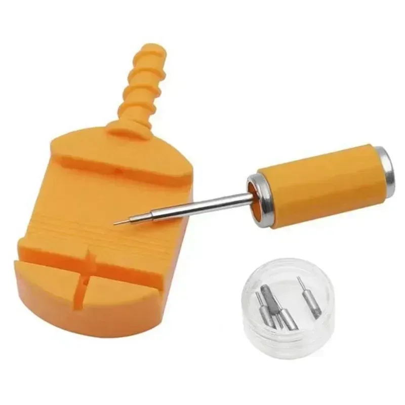 Watch Repair Tool Set Watch Link Band Slit Strap Bracelet Chain Pin Remover Adjuster Tool Kit for Professional Watchmak