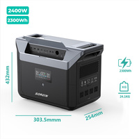 Sorein 2400w Portable Lithium Battery Power Station Generator Solar 3000w Power Station 2000w 2000wh