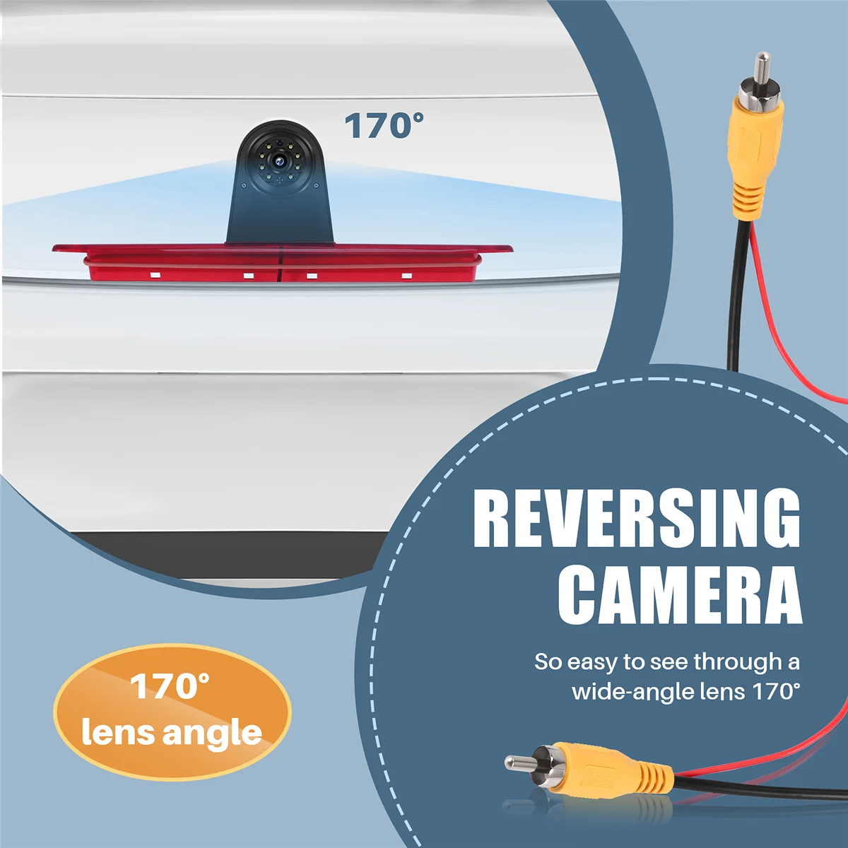 

Car High Brake Light Reversing Camera Rear View Camera for M Super Hot Caravelle 2007-2015