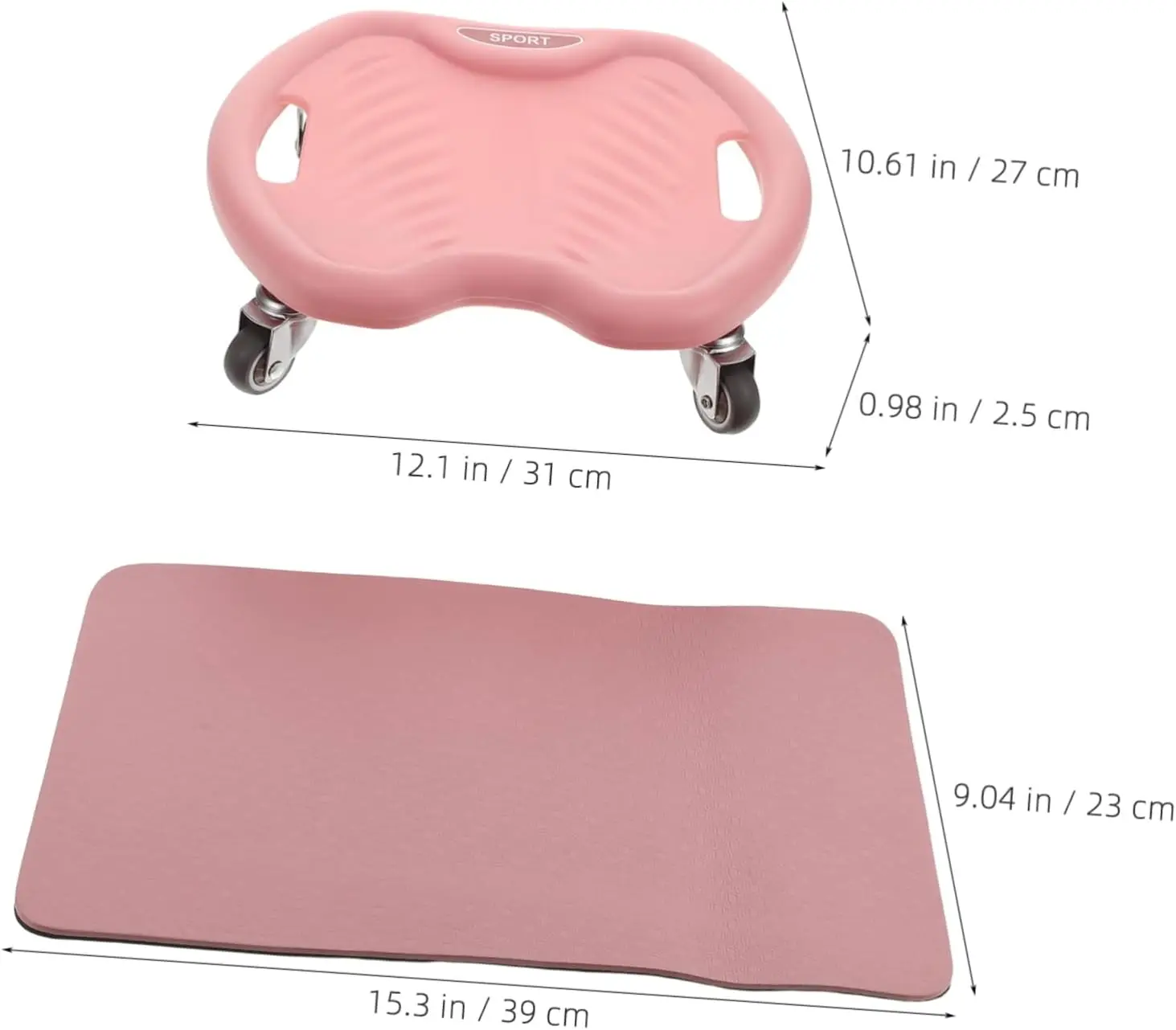 VICASKY Ab Wheel Exercise Machine for Workout Abdominal Roller Ab Workout Machine Abdominal Exerciser Exercise Machine for Home