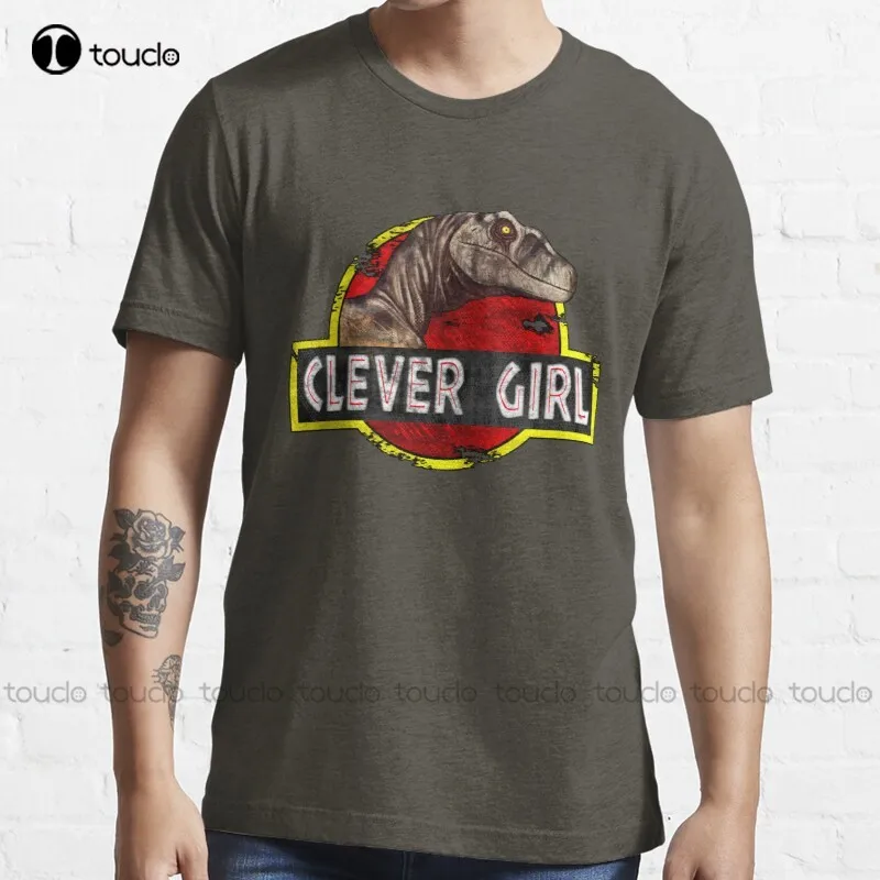 New Clever Girl T-Shirt Boy Shirts S-5Xl Cotton Tee Shirt mama shirt Unisex