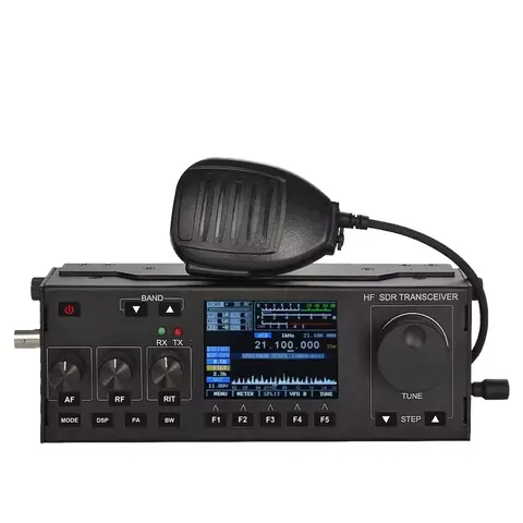 HF SDR Transceiver RS-918 15W CB Radio 27MHz AM FM CW SSB FREE-DV RX 2MHZ-30MHZ TX ALL HAM HF BANDS Software Defined Radio