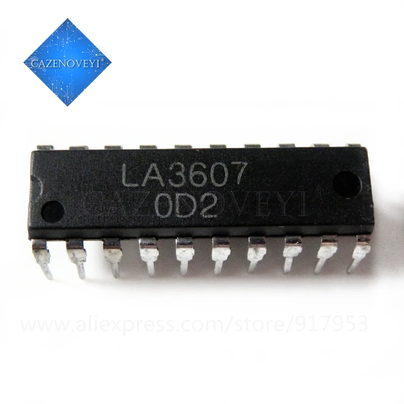 

VANXV 5pcs/lot LA3607 3607 DIP-20 In Stock