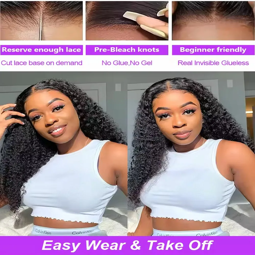Loose Wave Wigs Human Hair Curly 13x4 13x6 HD Lace Front Wig Brazilian Transparent Lace Frontal Wig For Women Preplucked
