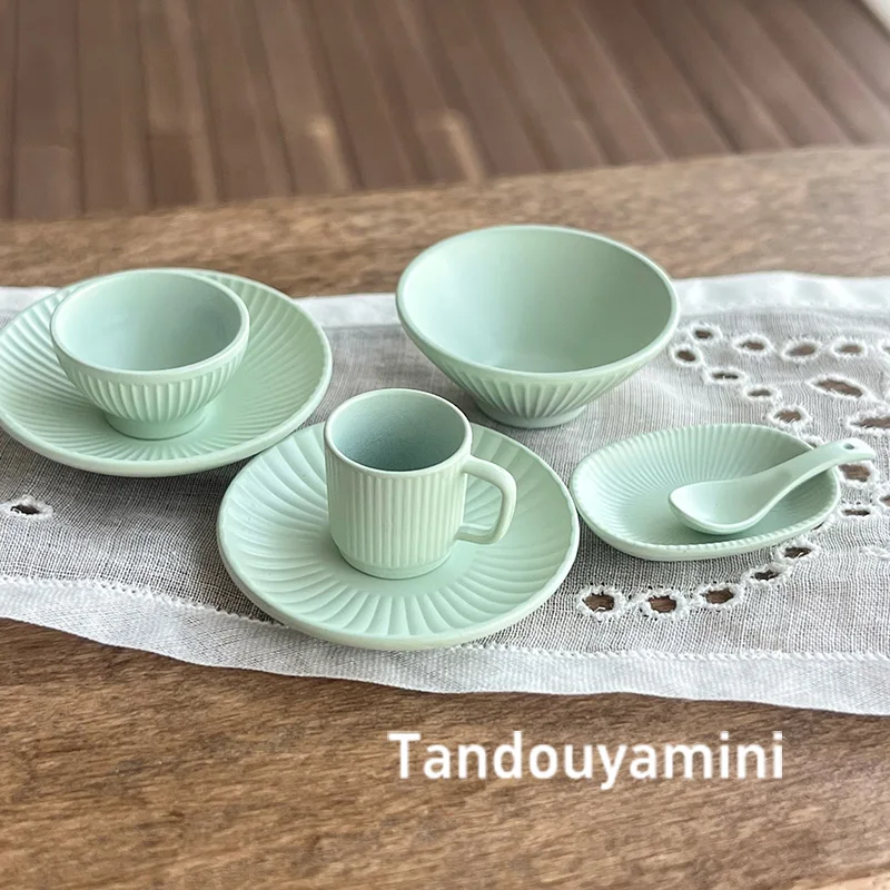 1:6 1:8 Кукольный дом, мини-модель, мебельные аксессуары, кухонная утварь, чаша из сплава, чашка для посуды, Bjd Blyth Soldier Lol, миниатюры, декор