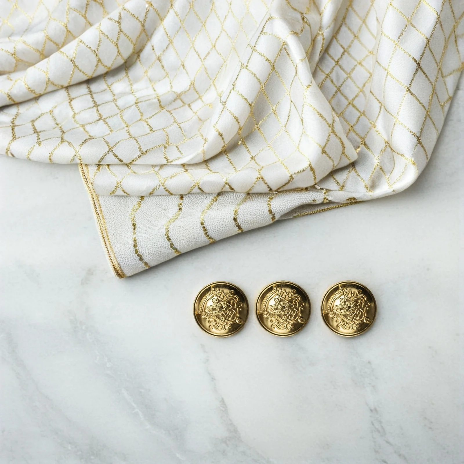 

50Pcs Brass Vintage Suit Buttons DIY Decorative Metal Sewing Buttons Clothing Replacement for Sweaters Coats Shirts Accessories