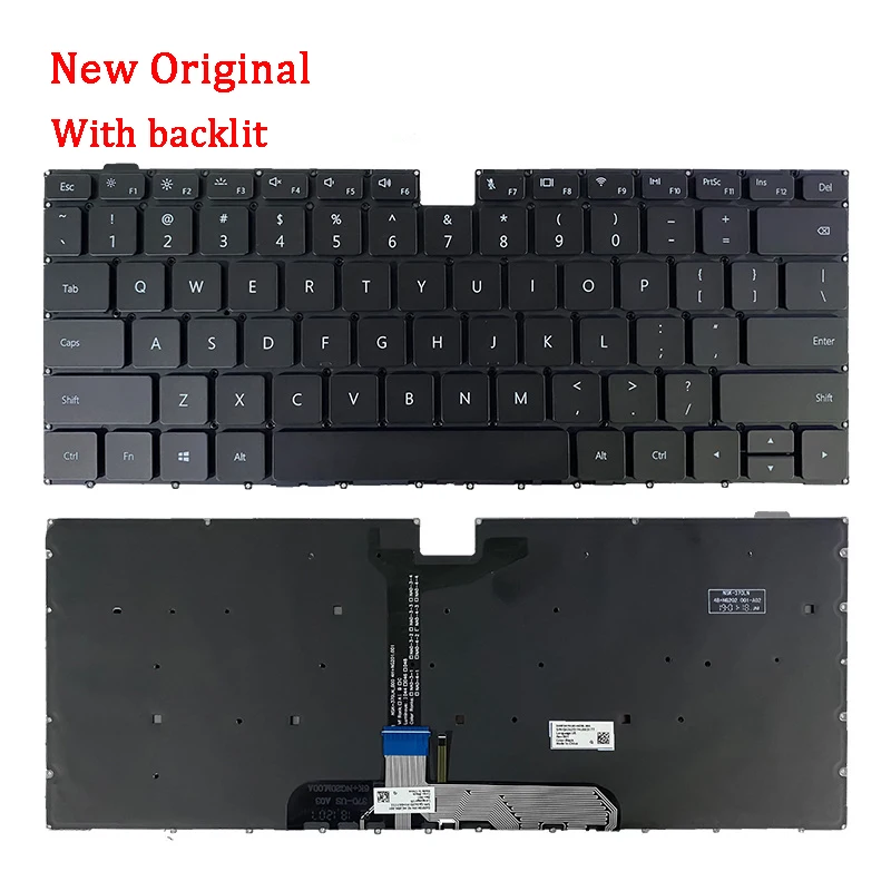 New Laptop Rreplace Keyboard for Huawei MateBook KLVD-WFH9 KLVD-WFE9 HLY-WX9XX Boh-WAP9HNR NMH-WFQ9 Boh-WAP9HN