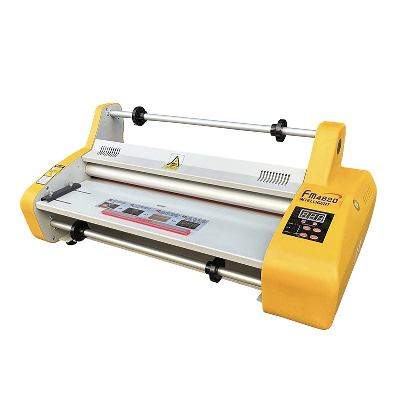 A2 Automatic Laminating machine Small office graphic Electronic Temperature Control Double-sided Pre-coating Laminating machine