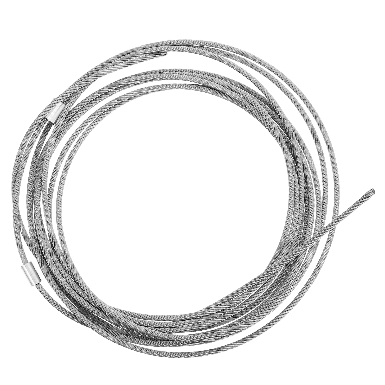 

Garage Door Cable Heavy Duty Steel Wire Durable Reliable Optimal Length for Most Doors Replacement Parts Garage Door Cables