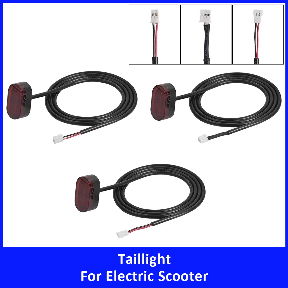

Waterproof Rear Fender Taillight for Electric Scooter Accessories Part Signal Brake Light Safety Warning Rear Mudguard Tail Lamp