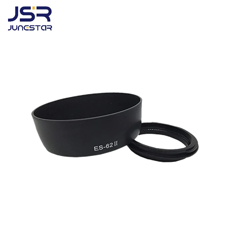 1pcs ES62II ES-62II Lens Hood for Canon EOS EF 50mm f/1.8 II Lens Twist Lock Camera 50-1.8II Lens Hoods