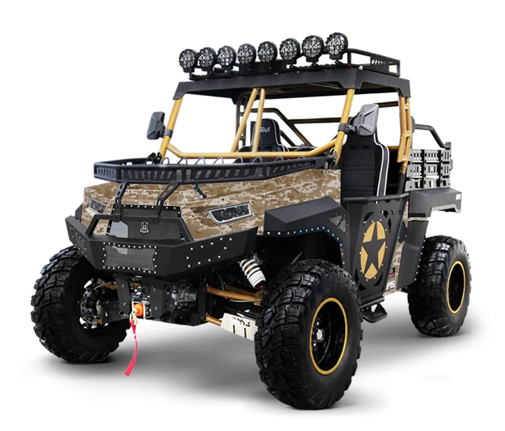 1000CC 80HP 4x4 UTV للبالغين، محرك الغاز المبرد السائل، CVTwith Hi/Lo التلقائي، فرامل القرص الهيدروليكي، EPS، لمسار الصيد في المزرعة